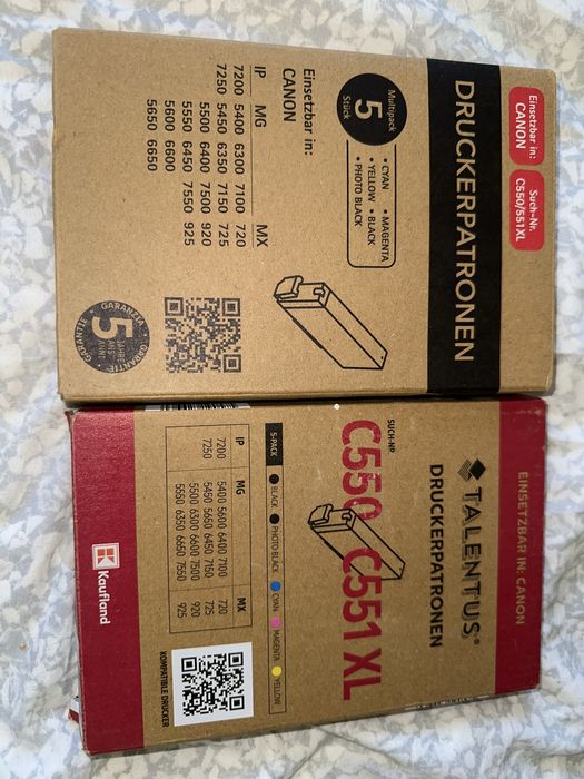 Картриджі для принтера Canon C550-C551-XL