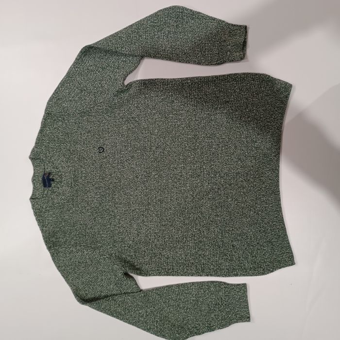 Lincoln bawełniany sweter roz,50,m,52/L bawełna okrągły dekolt struktu