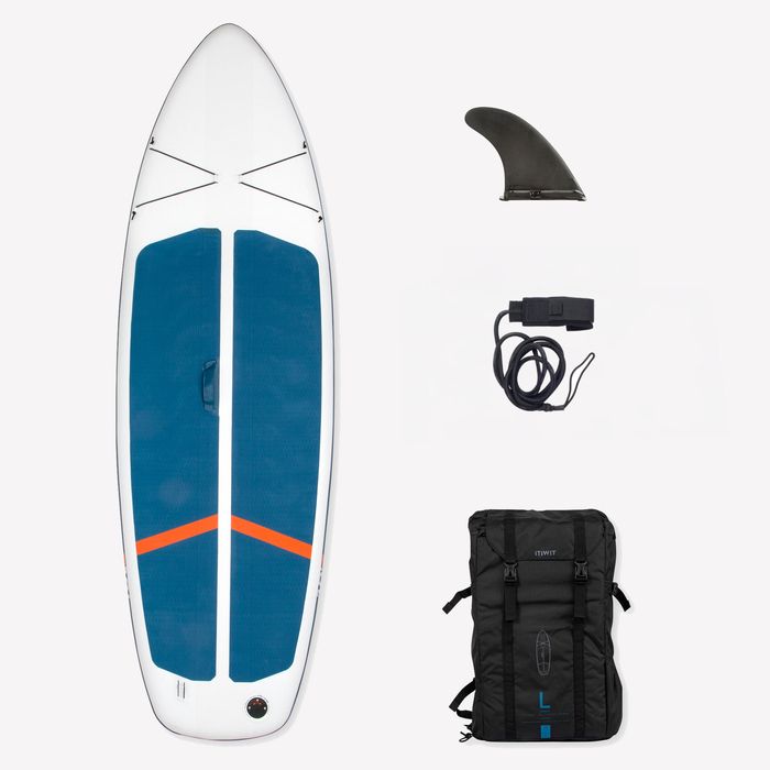 Stand up Paddle ultra compact e estável 10 pés (130 kg máx) branco e