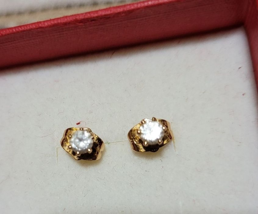 Kolczyki z oczkami stal chirurgiczna