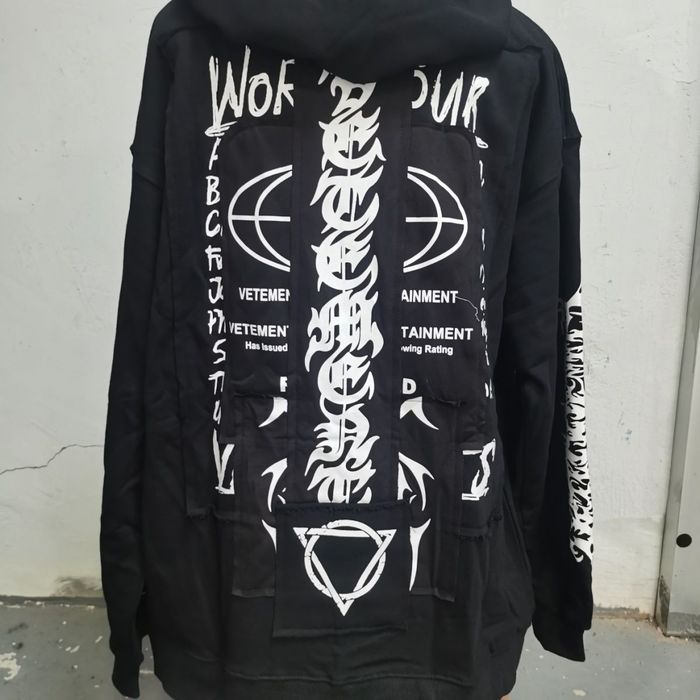 Vetements Hardcore (В Наличии) Restricted hoodie