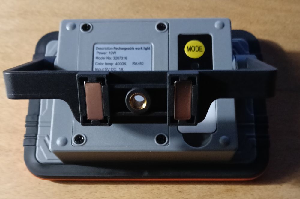 Lanterna de Trabalho Recarregavel