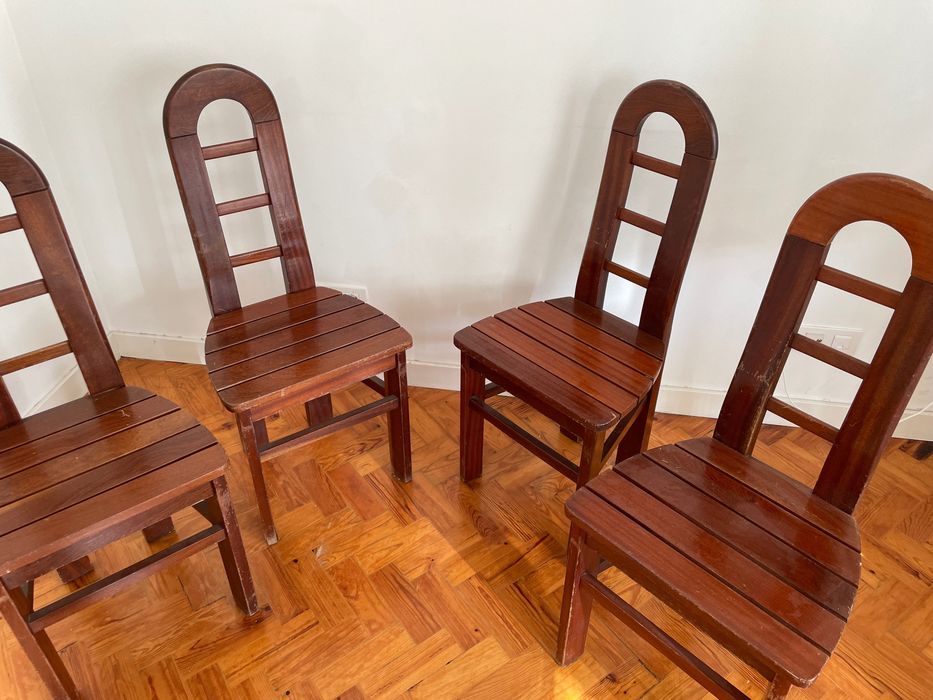 Cadeiras de Madeira Maciça
