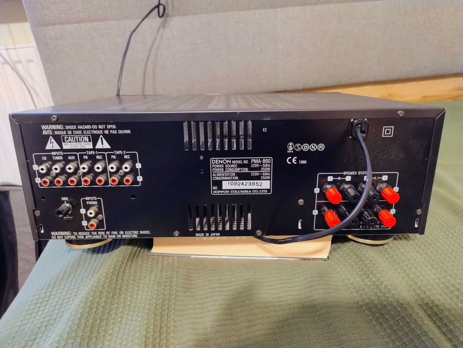 Wzmacniacz Denon PMA-860. Klasa A.