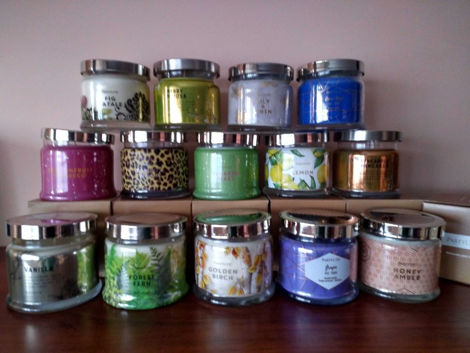 Świece Partylite duży wybór zapachów