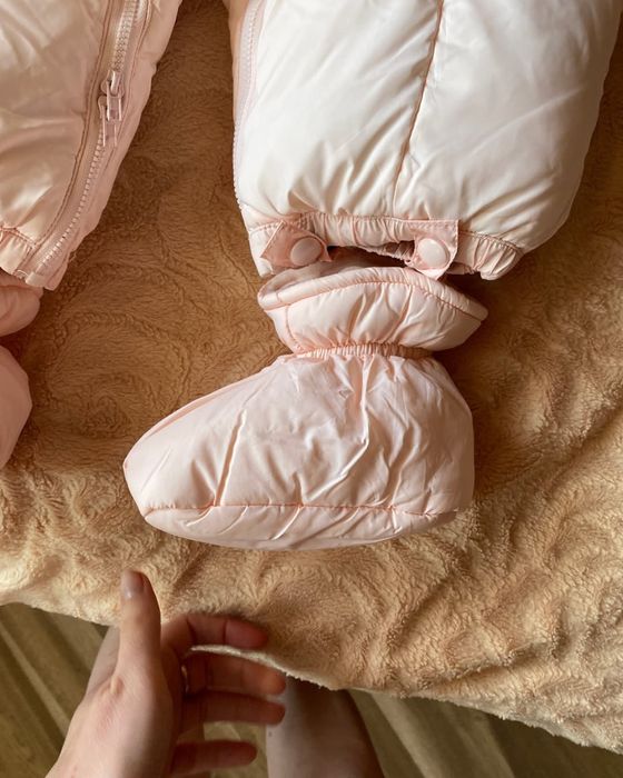 Зимовий  комбінезон дитячий для дівчинки