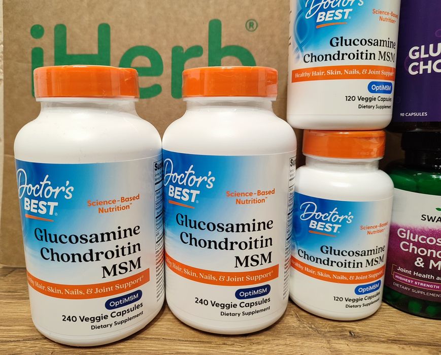 Глюкозамин-хондроитин,Doctors Best,Glucosamin-Chondroitin,для суставов