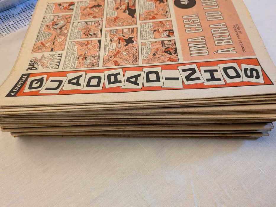 Revistas "Quadradinhos" (1973) Suplemento Jornal A Capital