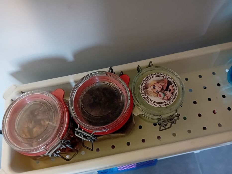 Ikea Vesken regał na kółkach biały