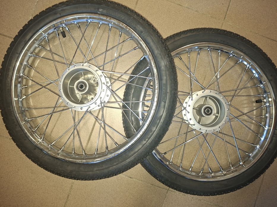 Odnowione kola r17" romet ogar 200/205 opony detki wycentrowane kpl