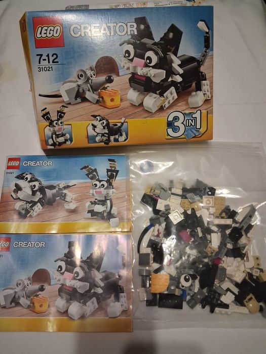 LEGO CREATOR 3 в 1  31021,-орігінал(Собачка,мишка та зайчик)