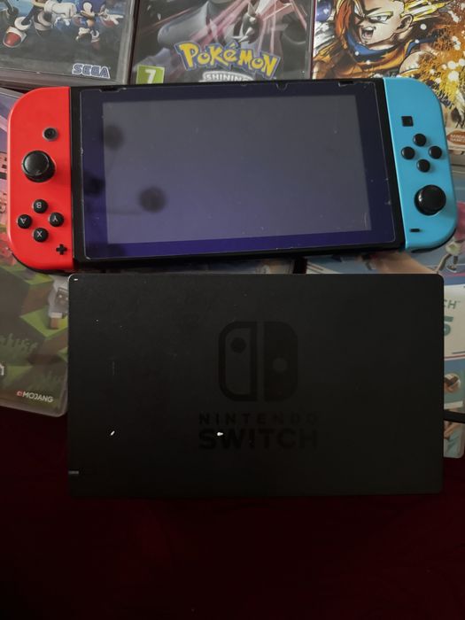 Nintendo  Switch completa + 9 jogos