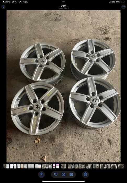 Alu felgi Kia / hyundai  oryginal