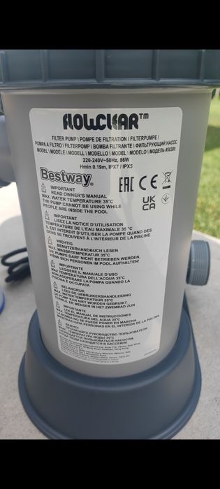 Pompa basenowa Bestway Flowclear Nowa