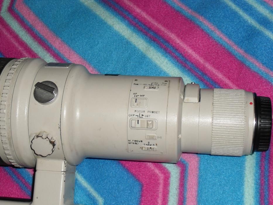 Teleobjetiva Canon ef 600mm F4 Ultrasonic usm Serie L