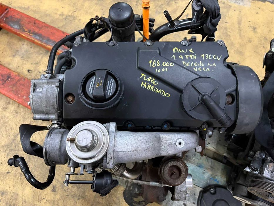 Motor usado AWX VW PASSAT B5.5 1.9 TDI 130CV AUDI A4 A6 AVF 188.000KM