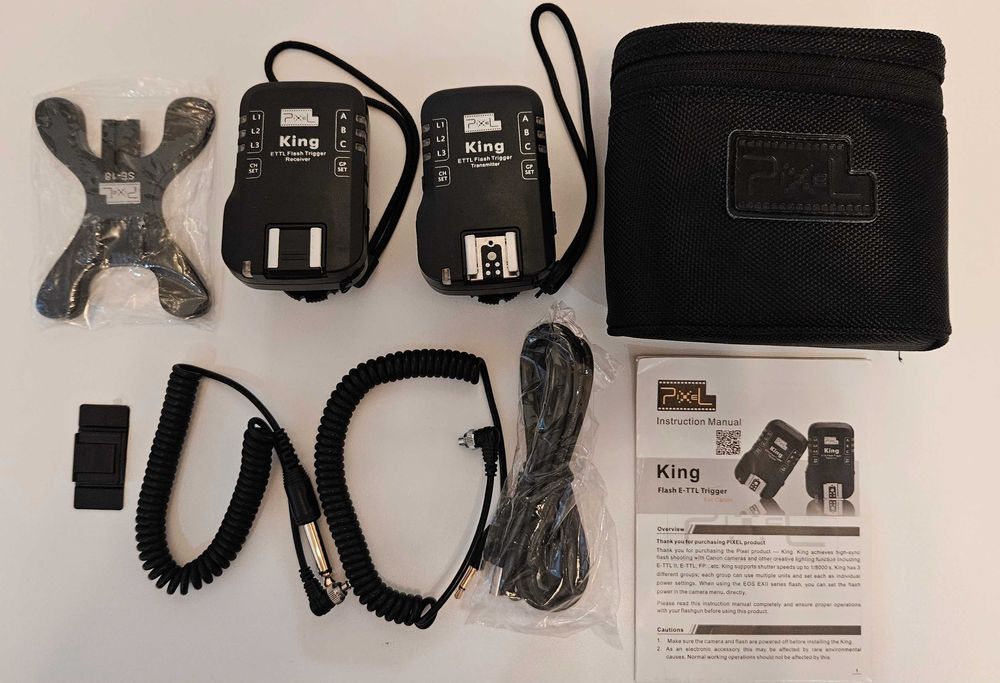 Радіосинхронізатор Pixel King Wireless E-TTL Flash Trigger для Canon