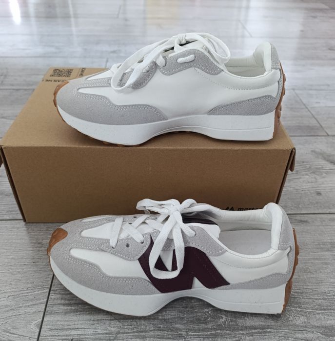 Nowe buty sportowe sneakersy retro, lekkie adidasy, rozmiar 39