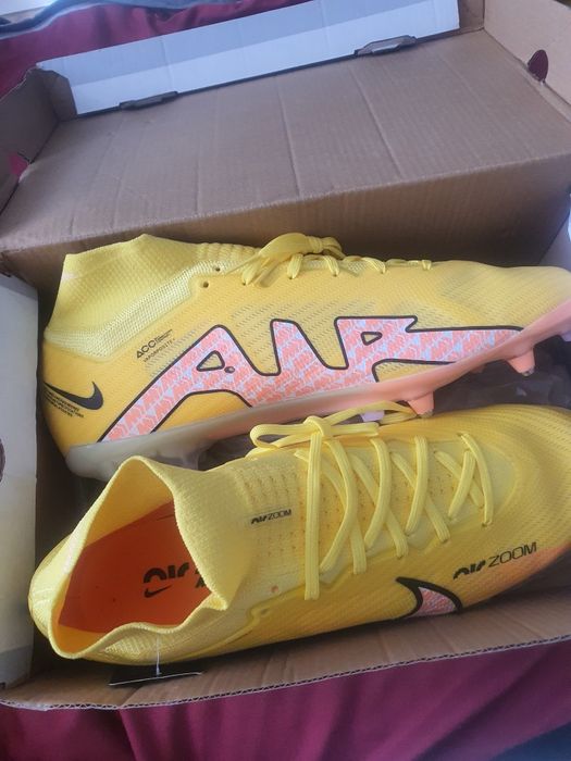 Buty piłkarskie Nike Zoom Superfly 9 Elite Sg Proac Żółty