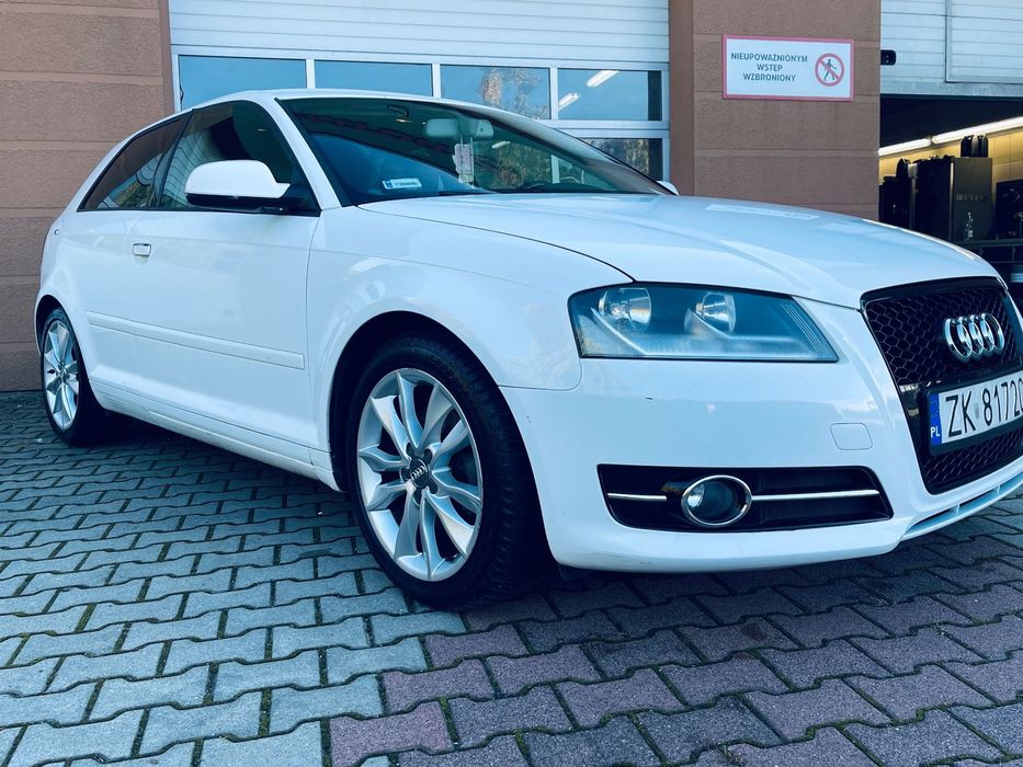 Audi A3 3-drzwiowe Audi A3 Biały 2.0 TDi