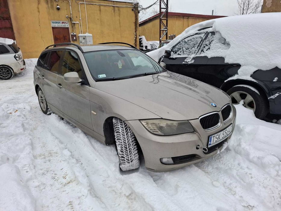 BMW serii 3 E91  2.0 Diesel 2008 uszkodzony silnik