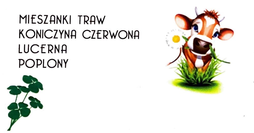 Saladera Kupkówka Koniczyna Czerwona Gorczyca Rzodkiew