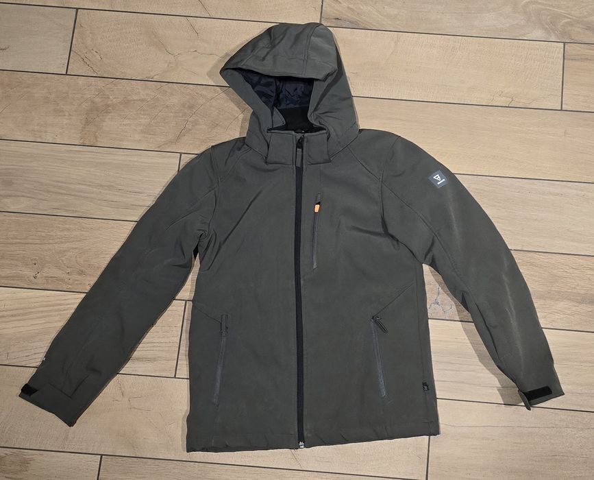 Kurtka narciarska, na narty, sanki + bluza, khaki, rozm. 152