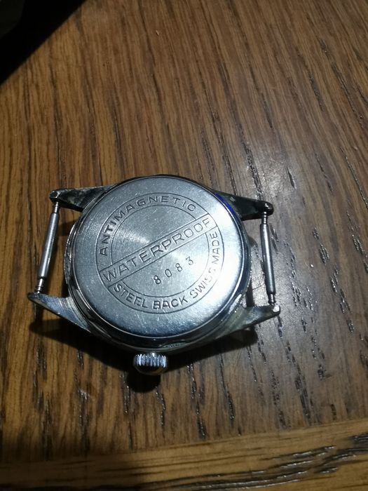 Zegarek Atlantic Swiss Made męski w militarnym stylu