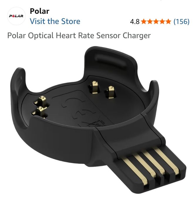 Carregador para sensor de frequência cardíaca Polar Optical