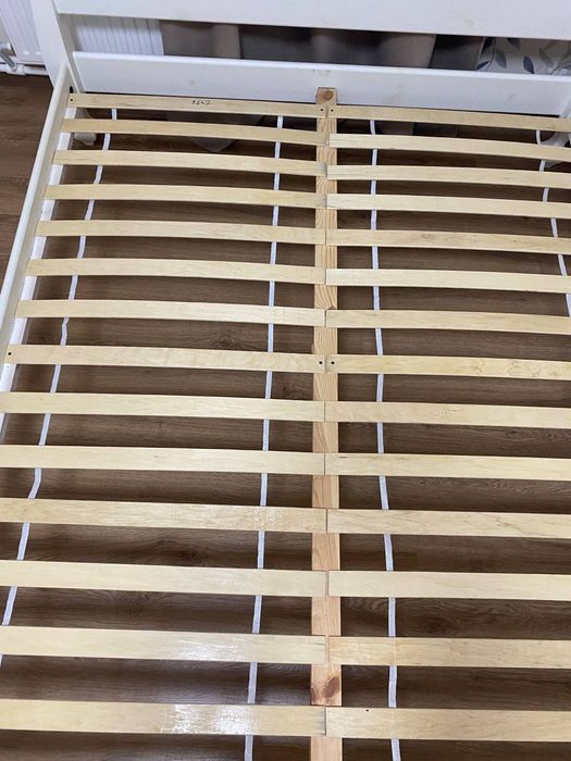 Кровать + матрац дерев'яна