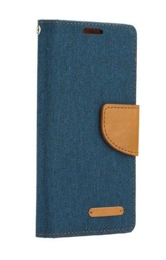 Etui Canvas Book do Samsung Galaxy A13 4G Blue/Brown