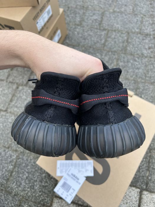 Adidas Yeezy Boost 350 V2 Bred sneakersy niskie czarne kanye 43 1/3