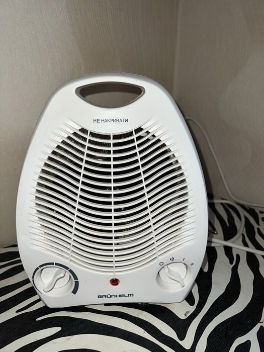 Тепловентилятор спіральний Grunhelm FH-03