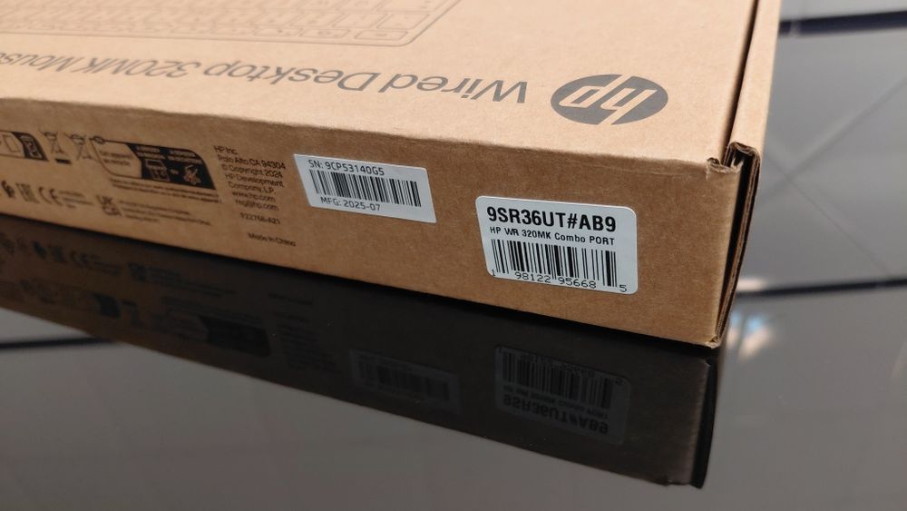 HP - Teclado e Rato 320MK (Novo)