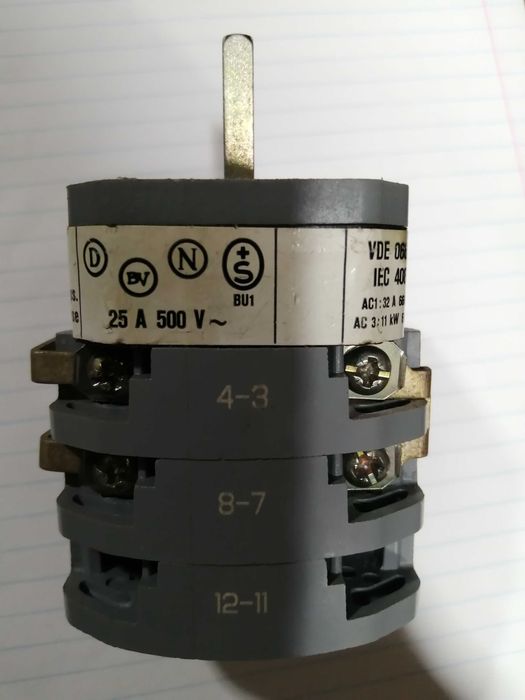Interruptor PR 25