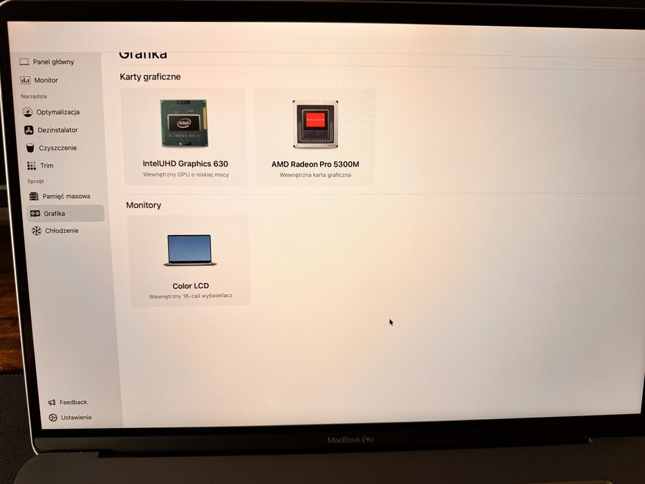 Macbook pro 16 2019 a2141 16/512 i7 radeon 5300m