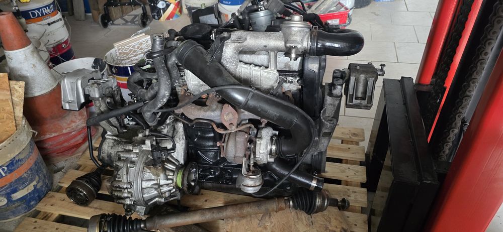 Motor audi 1.9, turbo, caixa