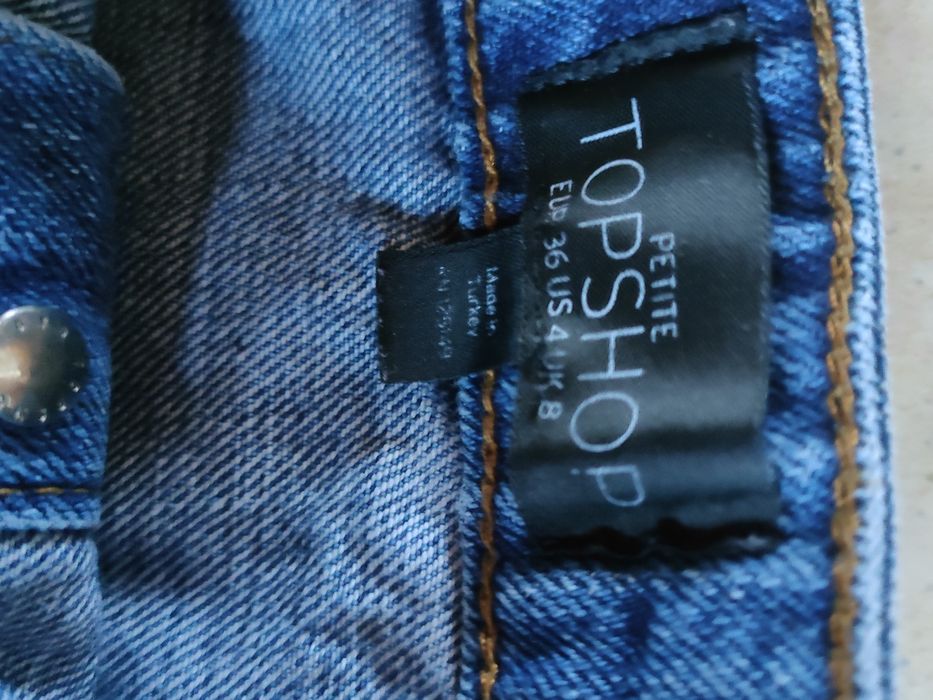 Spódnica niebieska  jeansu