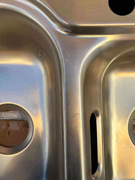 Título: Lava-Loiças Teka Duplo (2 Cubas + Escorredor) 100x43cm - NOVO