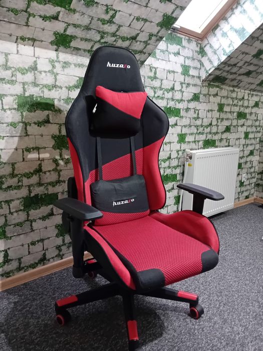 Fotel gamingowy Huzaro Force 6.2 Red Mesh.