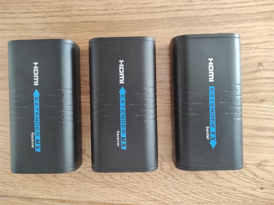 HDMI Extender (1x TX, 2x RX)
