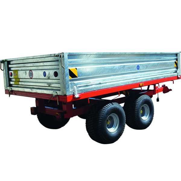 Reboque Agrícola Basc. Hidr. de 1 e 2 Eixos(Campanha Entrega S/Custos)