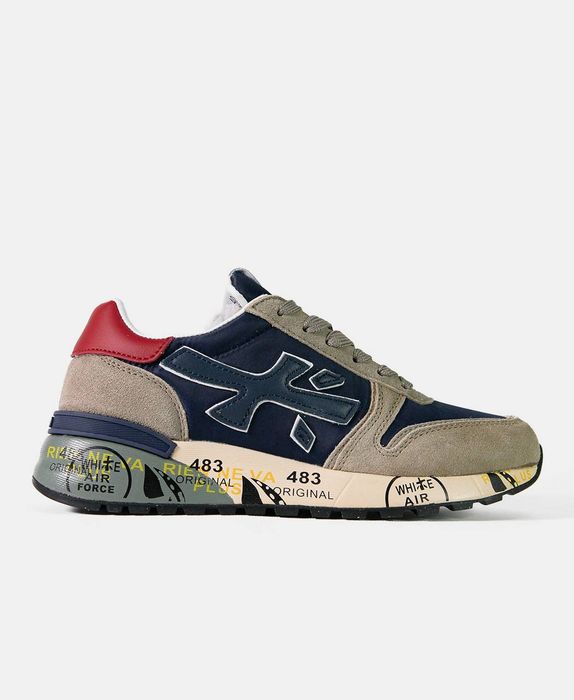 Кросівки Premiata Mick Blue/Beige premium