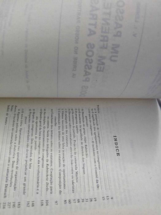 Um Passo Em Frente, Dois Passos Atrás – V. I. Lénine