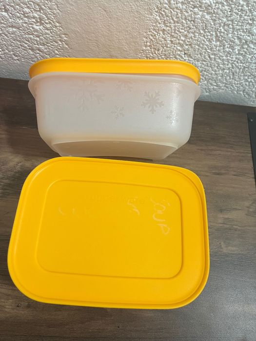 Caixa Tupperware para congelador