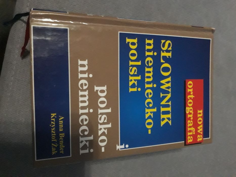 Słownik polsko - niemiecki.