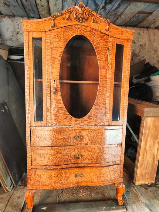 Biblioteczka Witryna drewniana