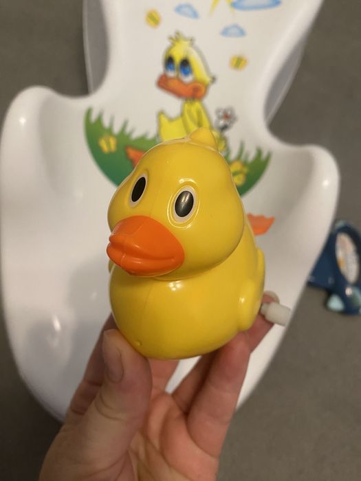 Гірка підставка для купання немовлят термометр градусник каченя