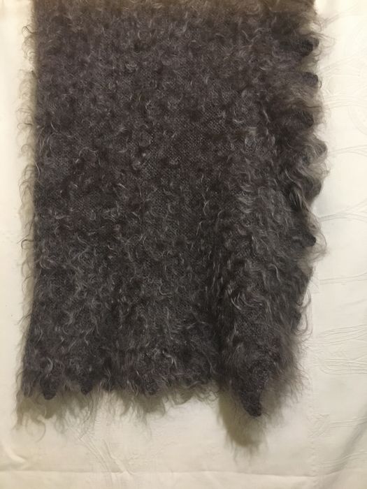 Натуральный Оренбургский пуховый платок из козьего пуха