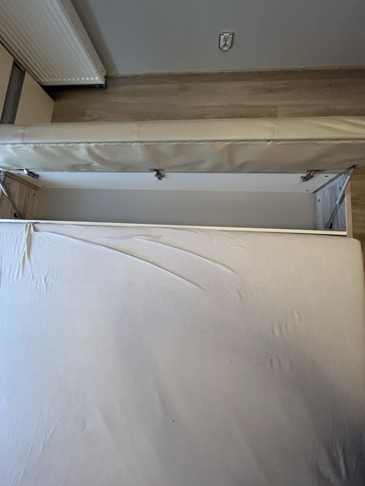 Łóżko z oświetleniem i szafkami nocnymi Rondino 160x200